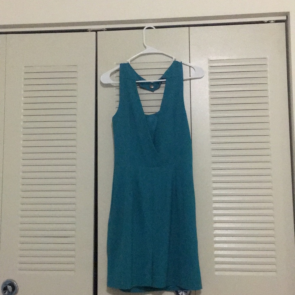 Reversible Teal dress